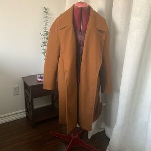 Women's Brown Overcoat